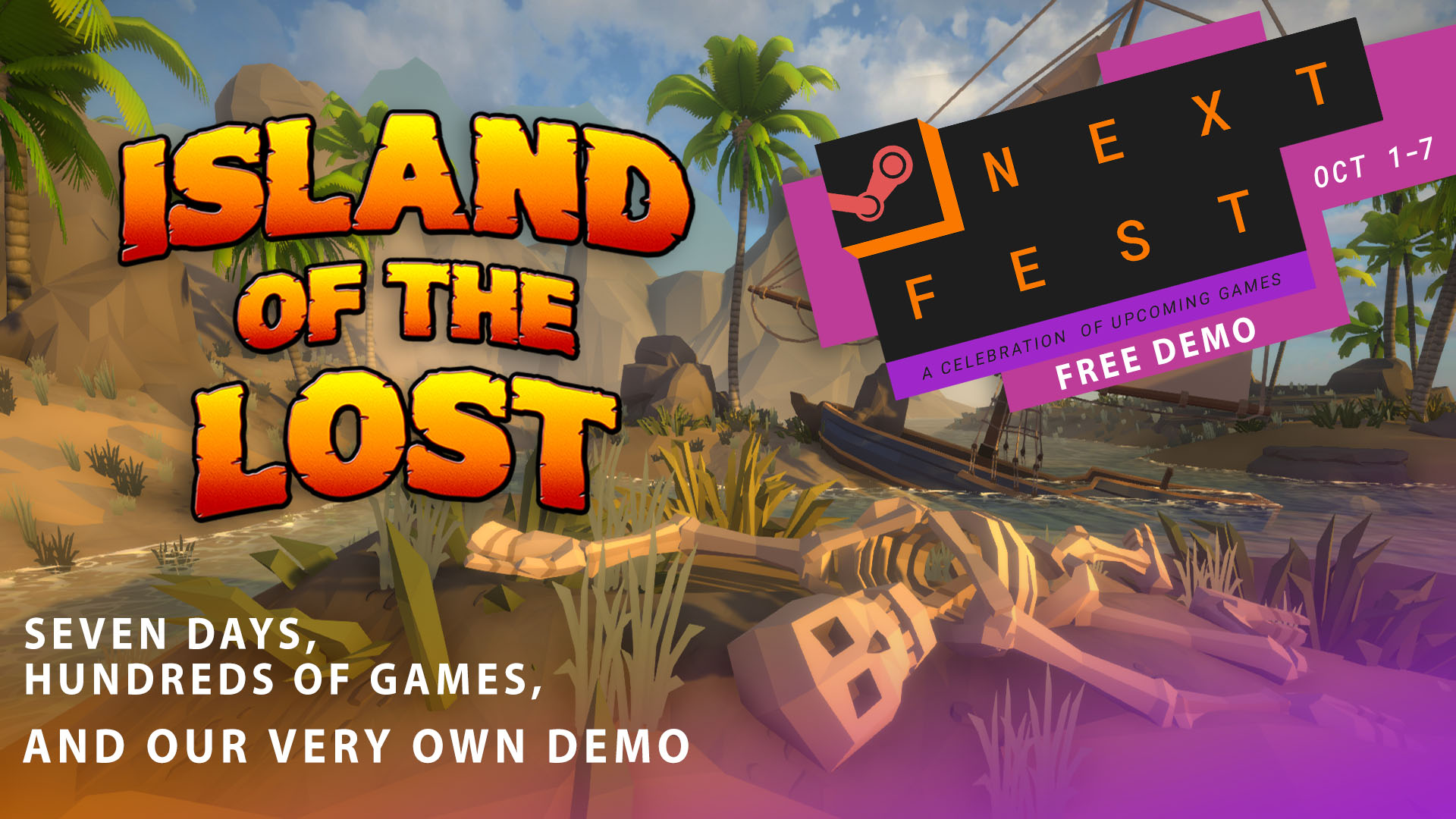 James Smart on Twitter: "📢A demo of 'Island of the Lost' is available to  play: 👉https://t.co/oS94ar1egQ Play the first introductory level of the  game, 'Beach Archipelago'.🏝️ The full game will be released