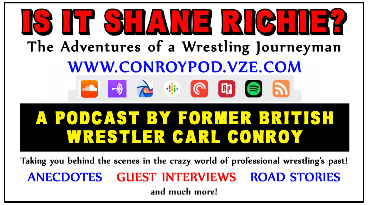'Is It Shane Richie?' Wrestling Podcast tweet media