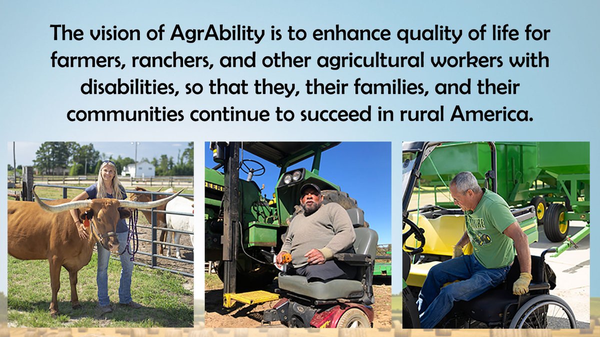 AgrabilityVSF's tweet photo. #agrabilityvsf #nifaimpacts #agrability30years #purdueag https://t.co/pBOkkjP2OF