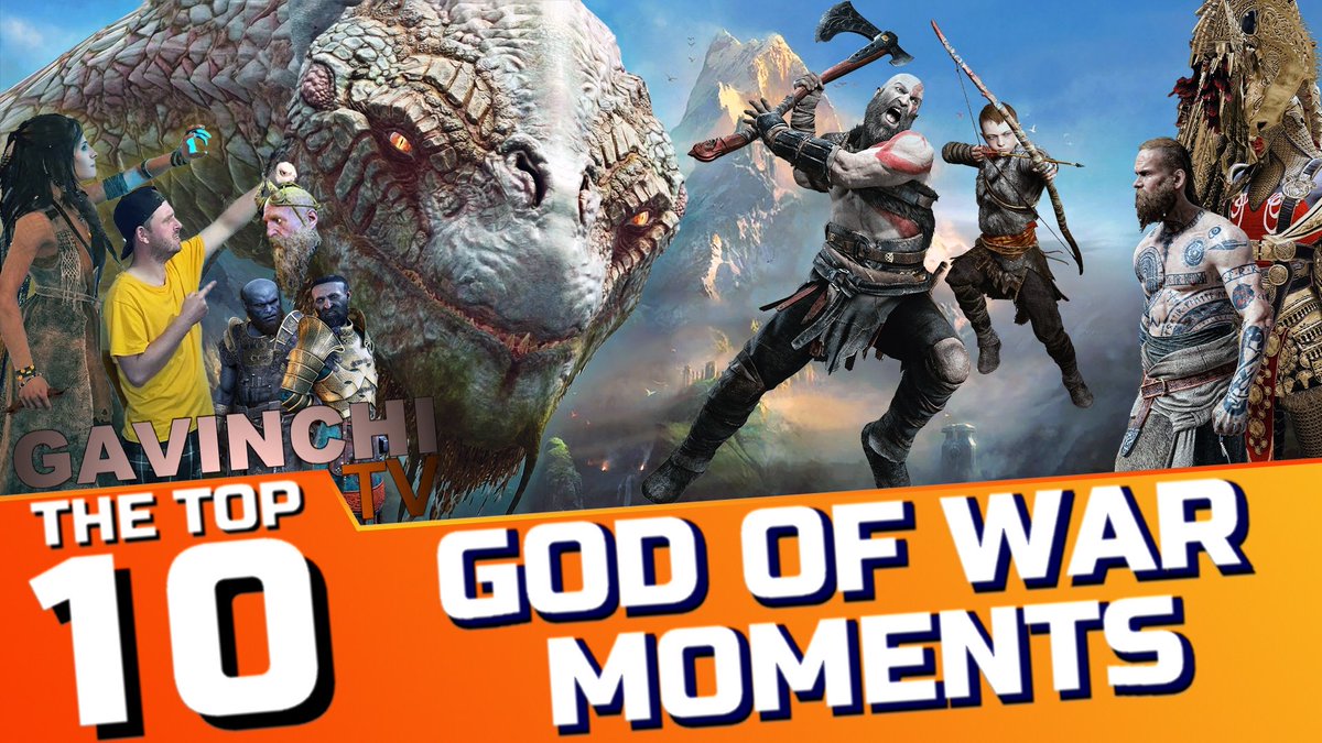 Gavinchi88's tweet photo. Check out the Top 10 Moments for God of War in anticipation for #GodOfWarRagnarok 
Video Link - https://t.co/UW1CrqSpJ7

#godofwar #GavinchiTV #Gavinchi #Gavinchi88 #top10godofwarmoments #godofwar2018 #playstation #kratos #gaming #atreus #santamonicastudio  #gamer #corybarlog https://t.co/UI5vXfrryH