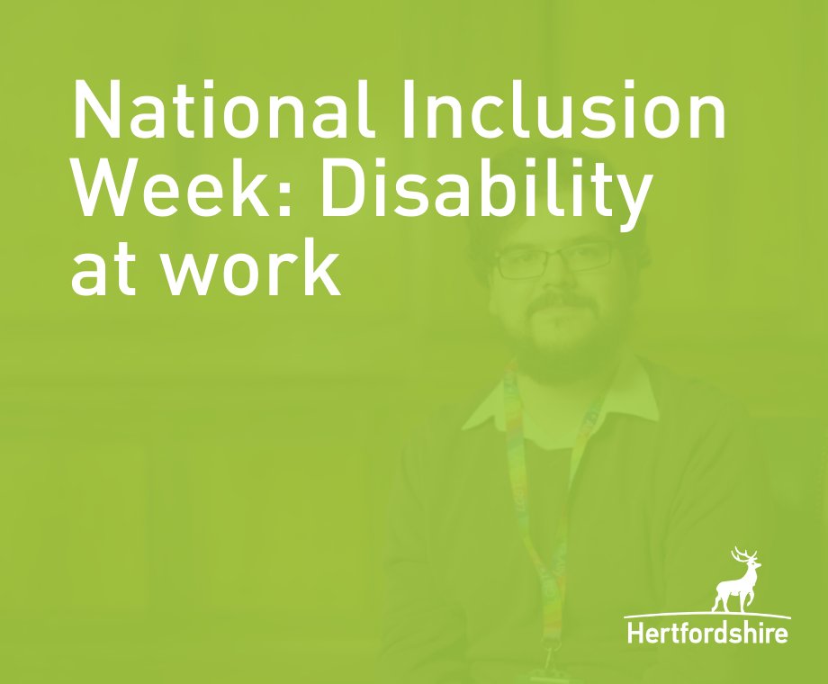 hertscc's tweet photo. In our final video of the week, as part of our focus on disability for National Inclusion Week 2021, we talk with Jonathan about autism.

https://t.co/GQG8DPSvtd

#MakingInclusionPartOfOurDNA
#NationalInclusionWeek2021
#Autism https://t.co/ezTbAAHLPD