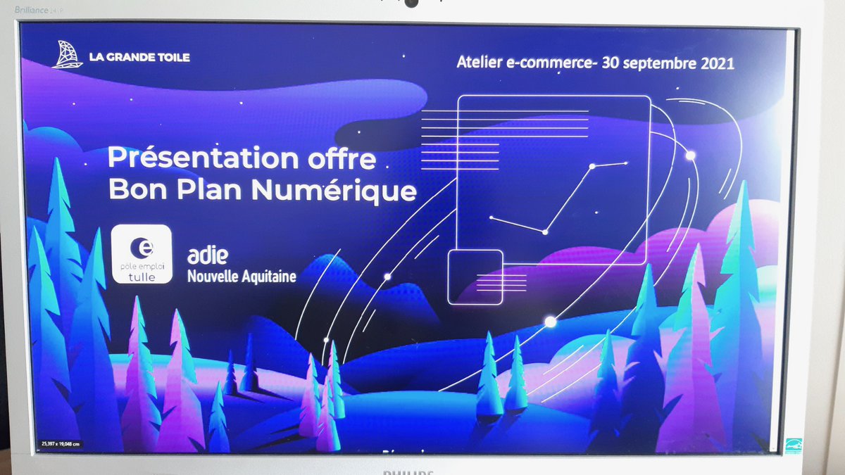 PoleemploiT's tweet photo. #restart #poleemploi #ussel: en partenariat avec la @CCICorreze ,l' @Adieorg et La Grande Toile, #poleemploi #tulle #ussel accompagne les porteurs de projet en E-commerce de Haute #Correze. Merci à Roland qui s'est lancé dans l'aventure et est venu témoigner de son parcours! https://t.co/jI4smaxHWS