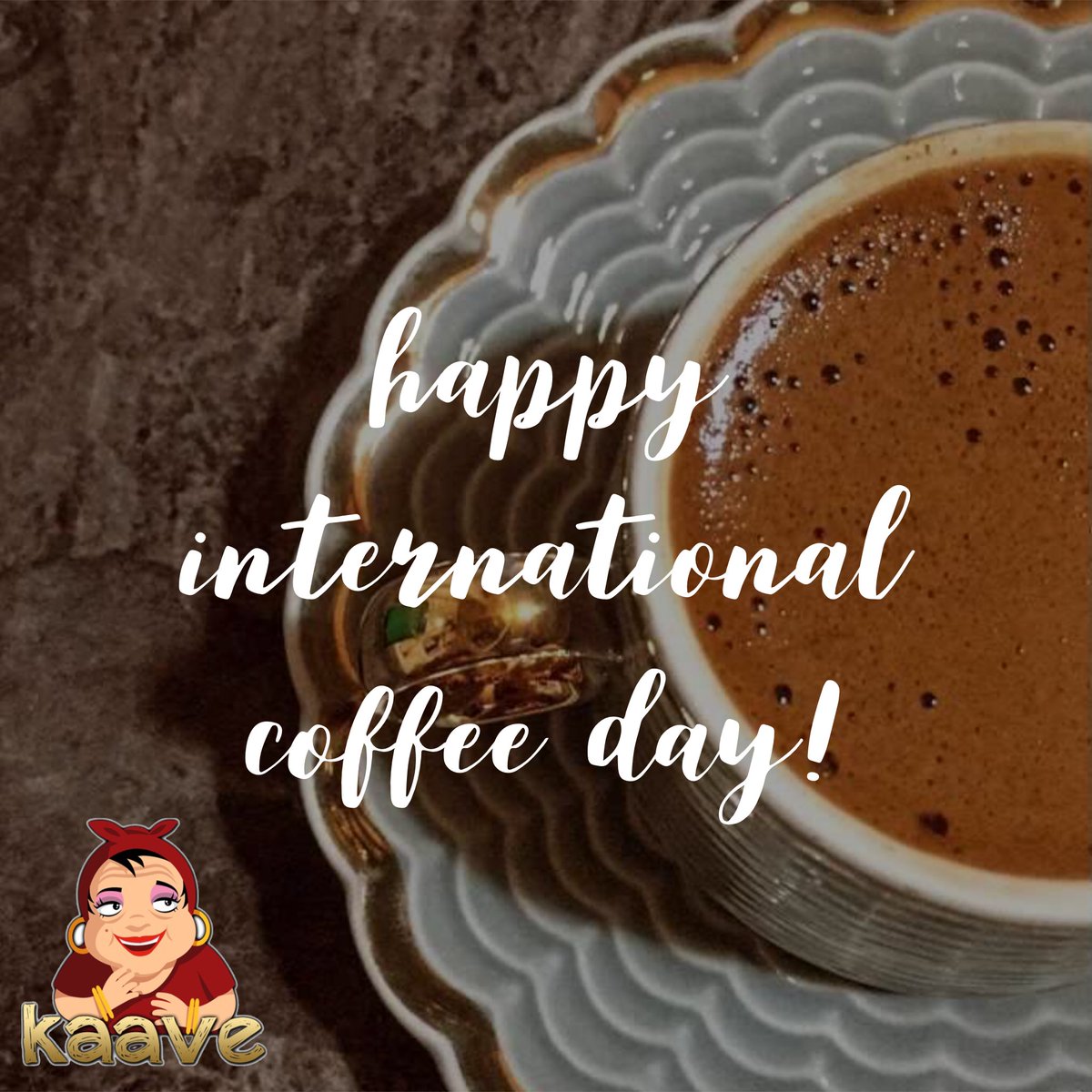 kaaveapp's tweet photo. Happy international coffee day! #internationalcoffeeday #kaave #gloria #isabel #jasmine #auntsophie #judith #lorenzo #baroness #zaliha #kaaveapp #turkishcoffee #coffee #coffeetime #coffeelover https://t.co/j9o6PasCDK