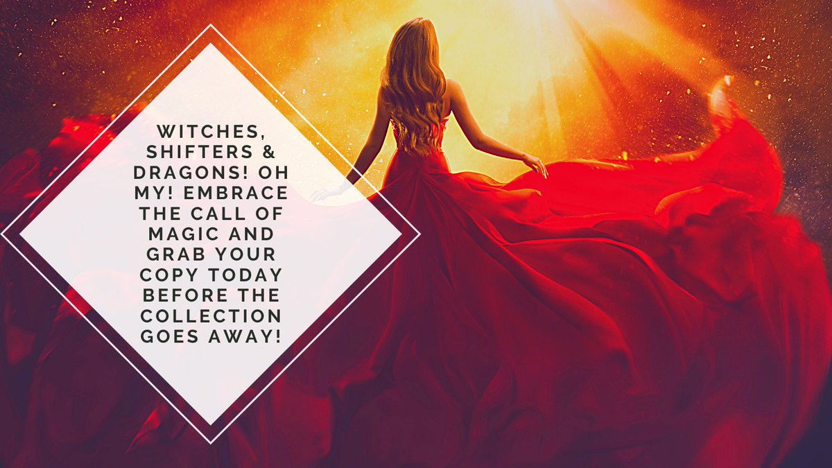 acallofmagic's tweet photo. Curses and hexes haunt the worlds of the witches, werewolves, dragons, vampires and the hunters who stalk them in the night.

Fall under the spell of this book and more than 30 other fantasy, urban fantasy, and pnr novels

https://t.co/qAx613zsV4 https://t.co/pq2K8n4QaK