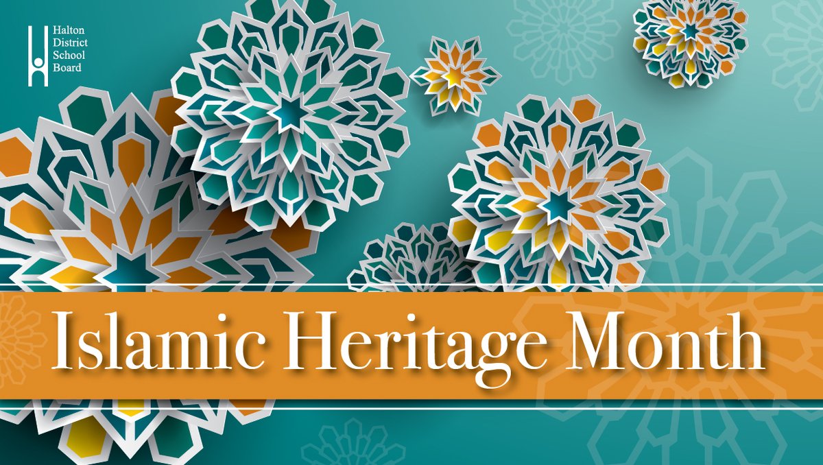 October is Islamic Heritage Month. 
This month, and throughout the year, the #HDSB celebrates the achievements and contributions of Muslims to Canadian society.