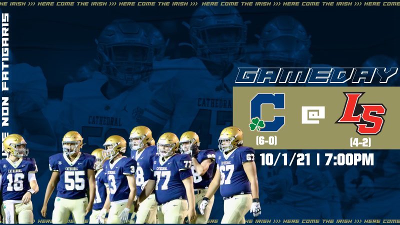 GAMEDAY!!! ☘️🏈 #HERECOMETHEIRISH