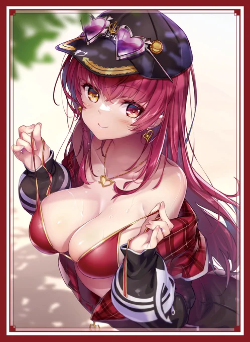 エアコミ1(BOOTHにて)/ COMIC1 新作発表⑫】
「マリン」スリーブ&プレイマット
イラストレーターはHong(@HongBsWs)になります! 