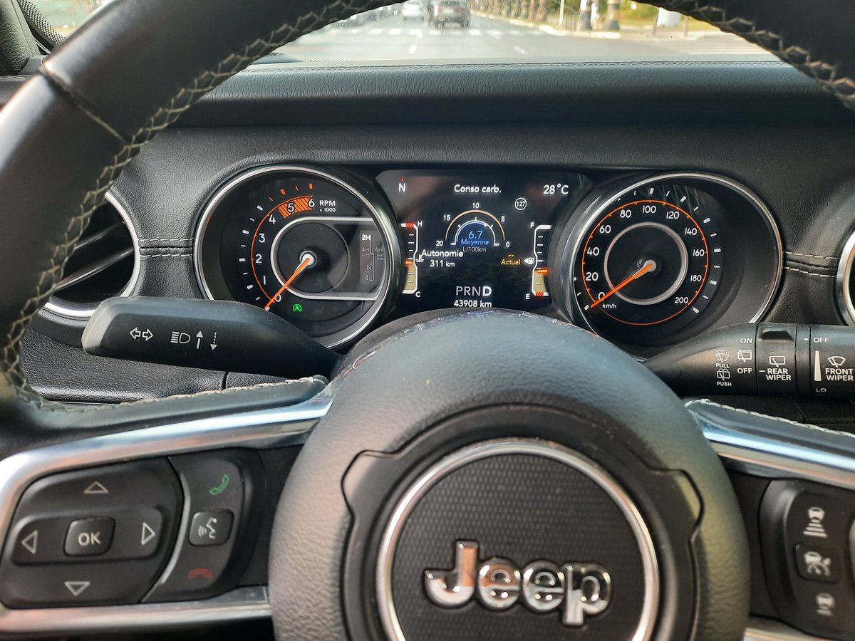#jeep #wranglerJL 2020 #cars efficiency and fuel economy wao🤠 6,7litre per 100km that's amazing for such #4x4