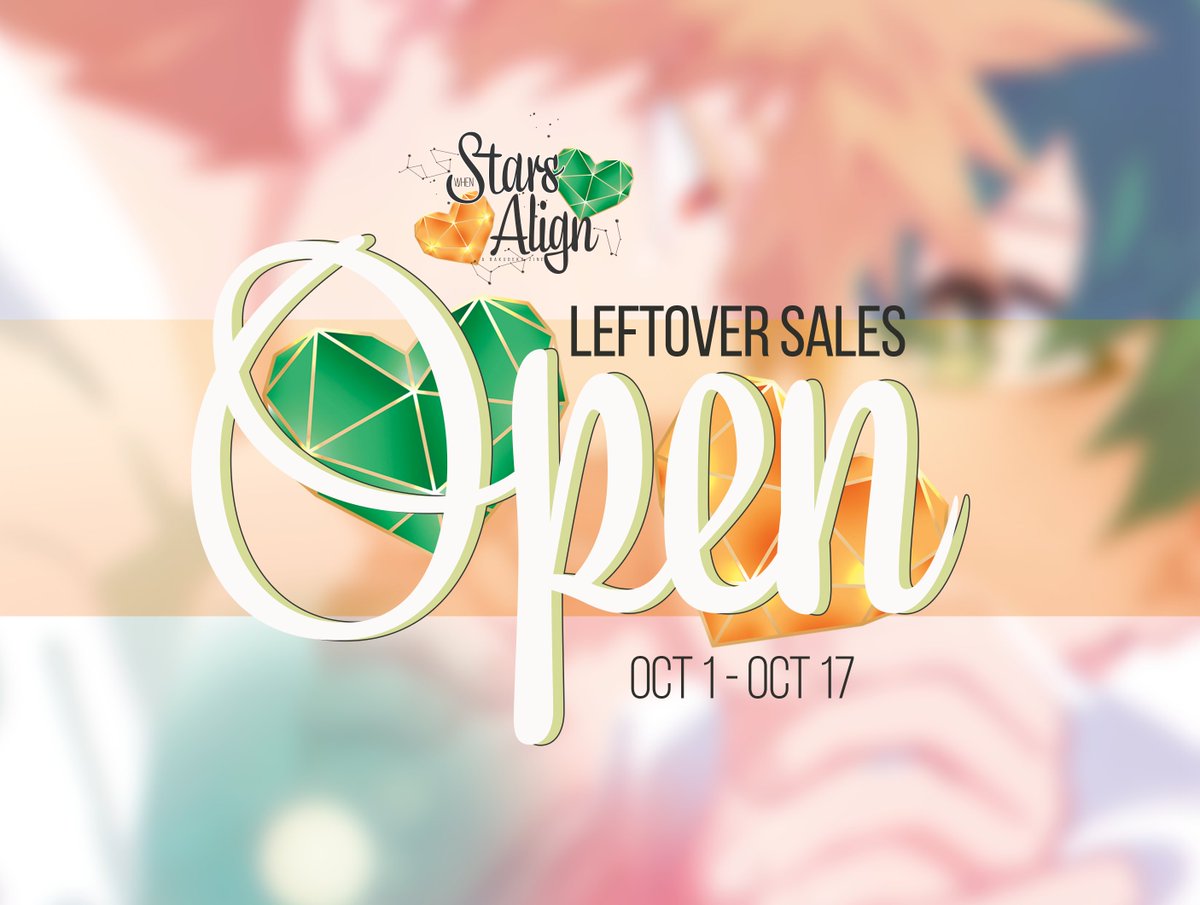 BkDkStarsAlign's tweet photo. 💫 Leftover sales are open!

From October 1st until October 17th or until stock runs out, When Stars Align is back for sale! Once an item is sold out, we will NOT have it back in stock again!!

https://t.co/sbD9ZCa0Cn https://t.co/QBUczVrlEv