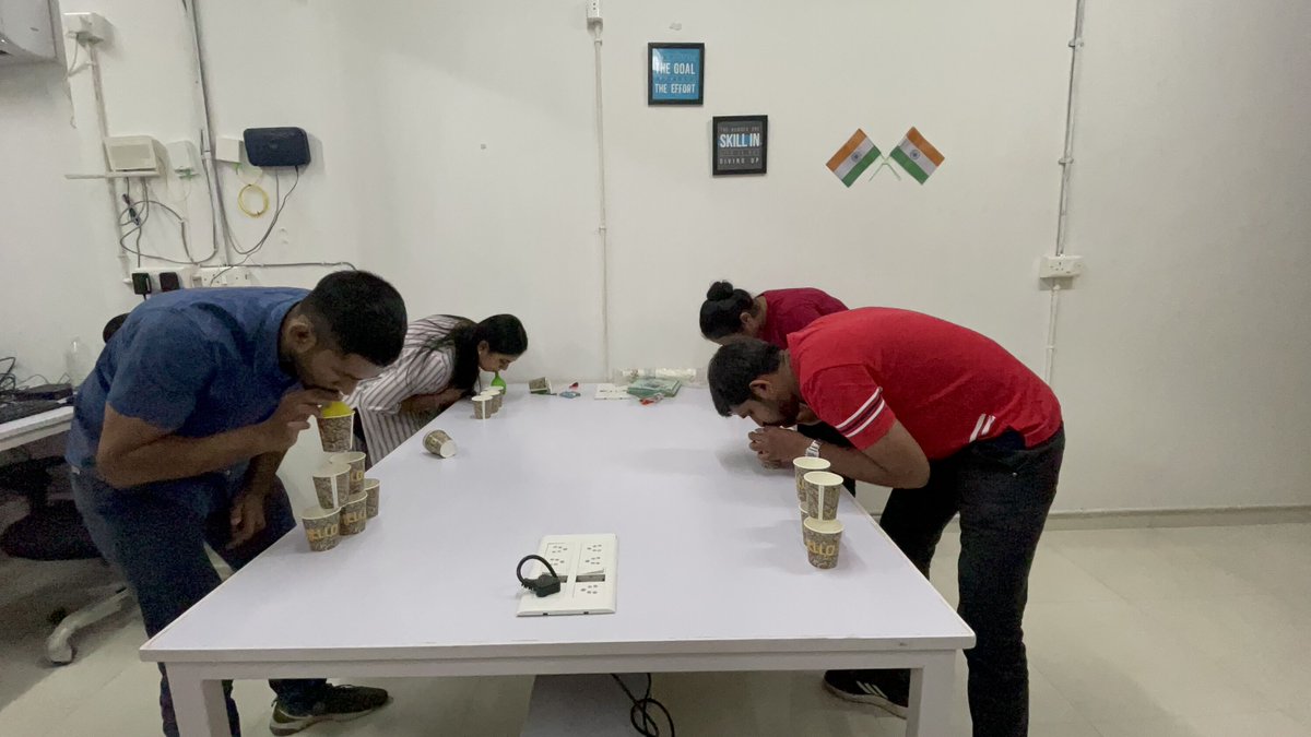 aveosoft's tweet photo. One great thing about returning to the office is having fun with your colleagues. we are not bound by any day to enjoy and celebrate all that we have. 
Here are some of our favourite moments from our #funfriday

#Aveosoft #OfficeFun #EmployeeeEngagement #Officegames #Friday https://t.co/5fQrktcCjS