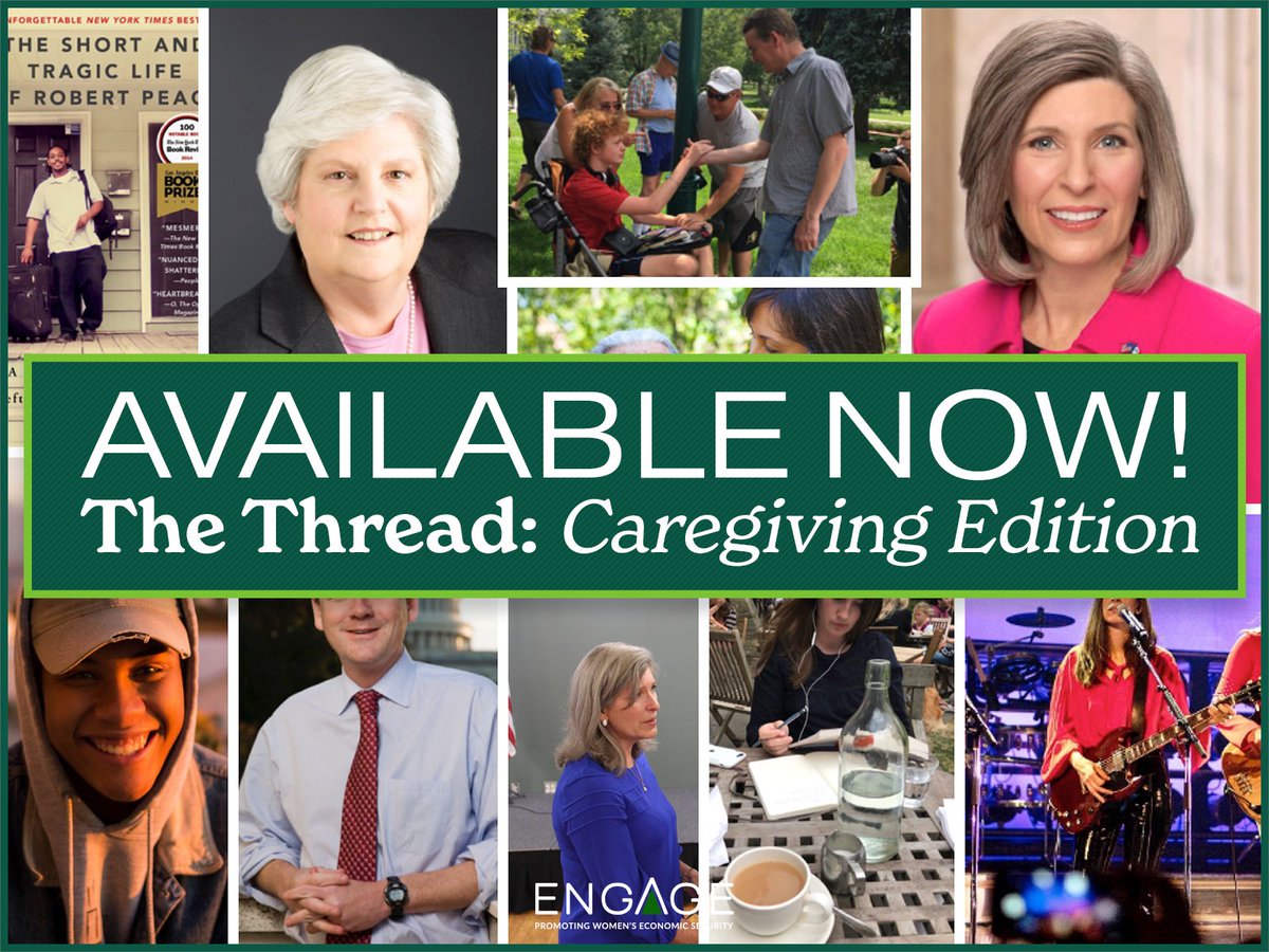 engageforwomen's tweet image. Attention caregivers! #Engage just published the newest edition of #TheThread featuring @SenatorBennet, @SenJoniErnst, and @aarp's @NancyLeaMond.

Check it out here: engagewomen.org/category/the-t…