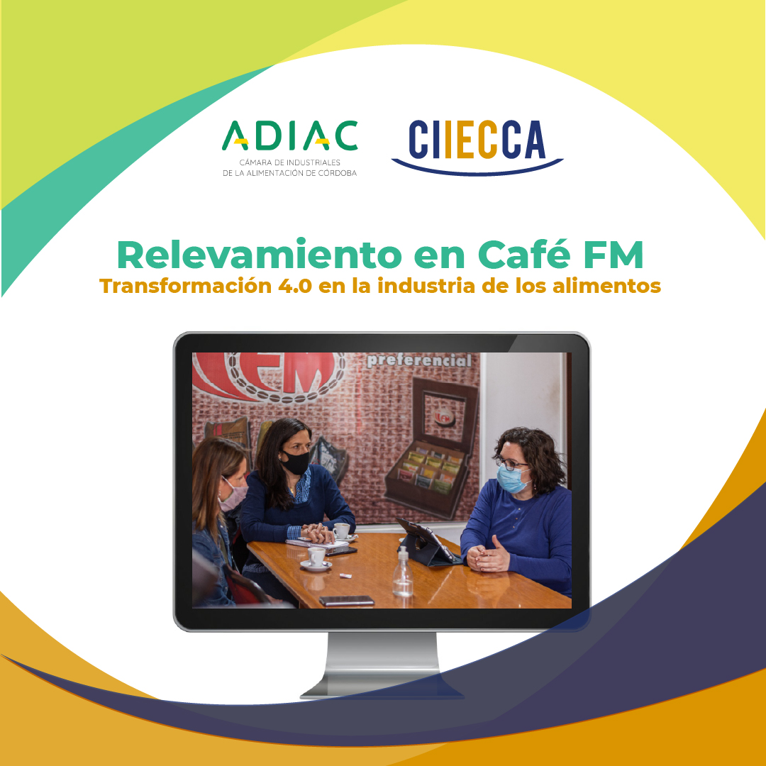 CIIECCA's tweet photo. #Transformación40 en la industria de los alimentos 🚀
Café FM, empresa socia de #ADIAC, recibió la visita de la experta del Programa Córdoba 4.0 para identificar necesidades tecnológicas y luego desarrollar soluciones integrales 🙌
Acompaña la iniciativa: @mincytcordoba https://t.co/AC1KWwfnL9