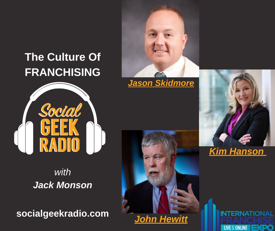 SocialGeekRadio's tweet photo. 🎧 “The difference between ordinary brands and great brands is culture.”
-John Hewitt

The Culture of Franchising series continues at #IFE2021 in NYC with @celebree @LearningRx and @BrandsLoyalty 
https://t.co/JUbdw0Z2Ed 

@Thryv @ConsumerFusion @AnswerConnect @MFVExpositions https://t.co/mDDAyIl5Sy