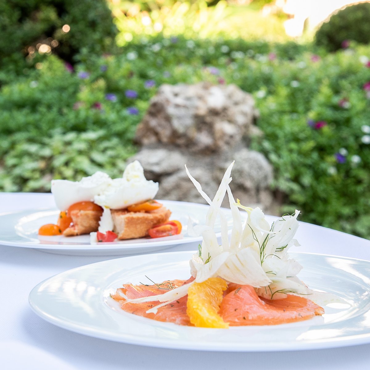 Dining is a multisensory experience, and Le Jardin de Russie delivers on all fronts: delicious dishes are elevated by stylish plating.

#RoccoForteHotels 
#RoccoForte  
#Rome 
#HotelDeRussie