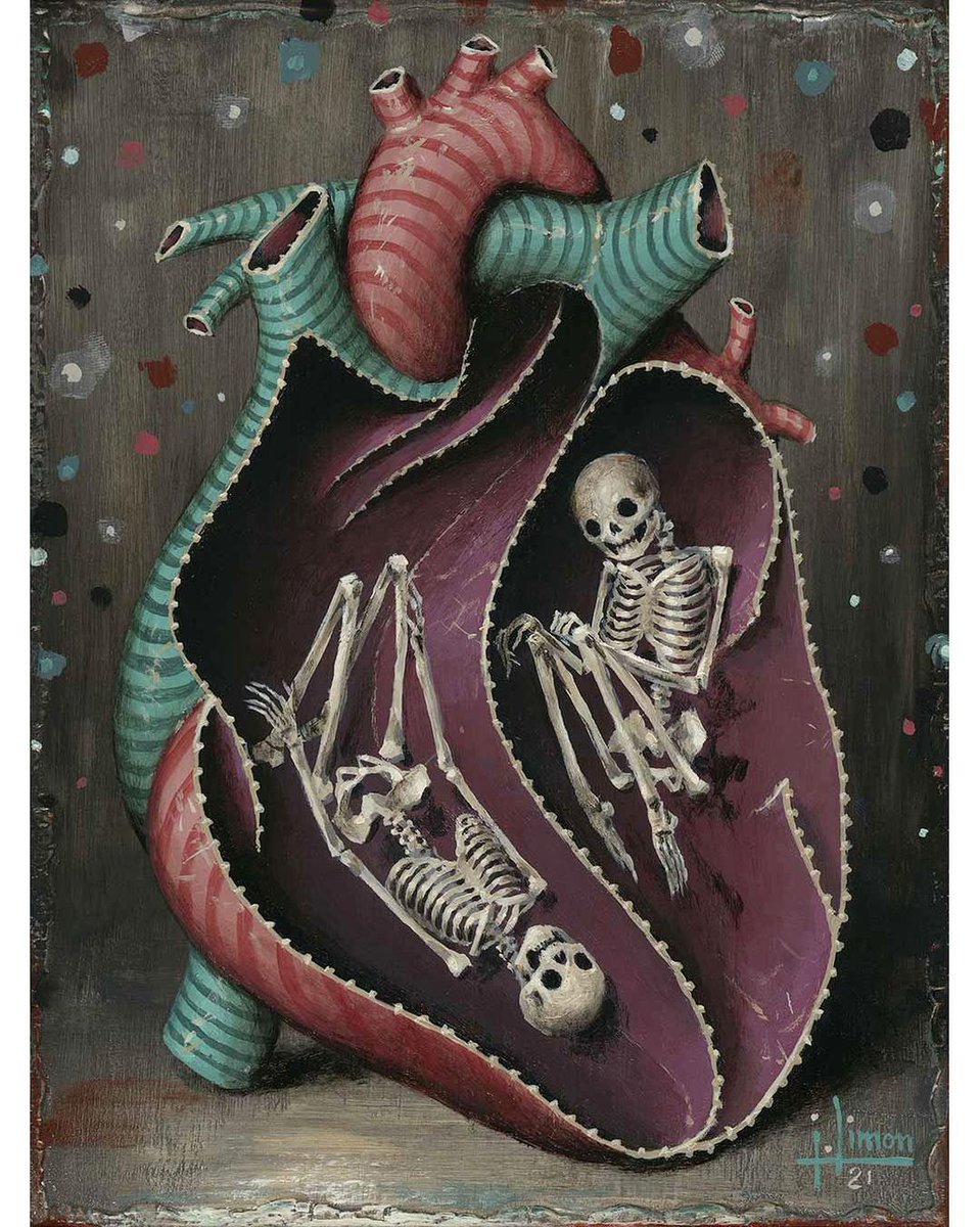 skull_flow's tweet photo. π₯π₯π₯ππ―
" Heartbeat "
Artwork by Jason Limon
IG: @jasonlimon
#jasonlimon #fragment #art #artprints #painting #heart #skeletons #skull #skeletonart #sketch_daily #spotlightonartists #illustration #illustrationartist #drawing #digitalart #macabreart #artwork #original #pen https://t.co/eWgGUZqmD7