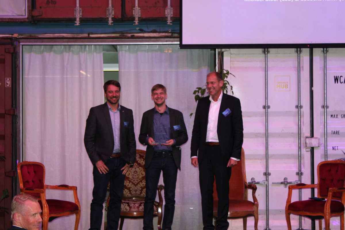 PuschmannThomas's tweet photo. Correntics and Globalance Bank are the winners of the innovation award from the Global Sustainbale Digital Finance Forum @michaelgloor @GaudenzHalter @retoringger https://t.co/cAbthKOX90