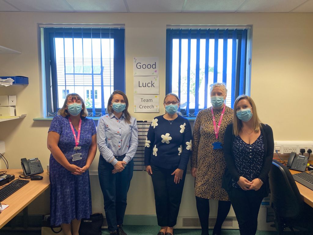 KateJonesSHS's tweet photo. @Symphony_SHS 
Our third hub is now up and running...serving our new group of Taunton practices. Once again, massive thanks to @HelenJBelben  for all you have done to achieve this! https://t.co/QHC6wxB236