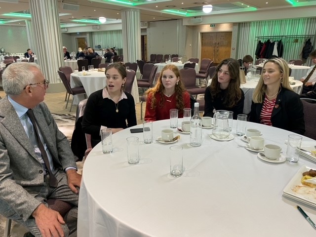 BaccataJersey's tweet photo. Baccata yesterday welcomed invited guests to its Autumn Lecture, titled ‘Charles de Gaulle & Brexit’. Speaker Prof. Jackson gave an enlightening 20th century perspective of France, England & Europe, relevant to us all today as we head into a post-Covid #Brexit & beyond. #baccata https://t.co/LzN5gjo9PK