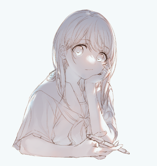 持っていきたい色の方向性つくって 