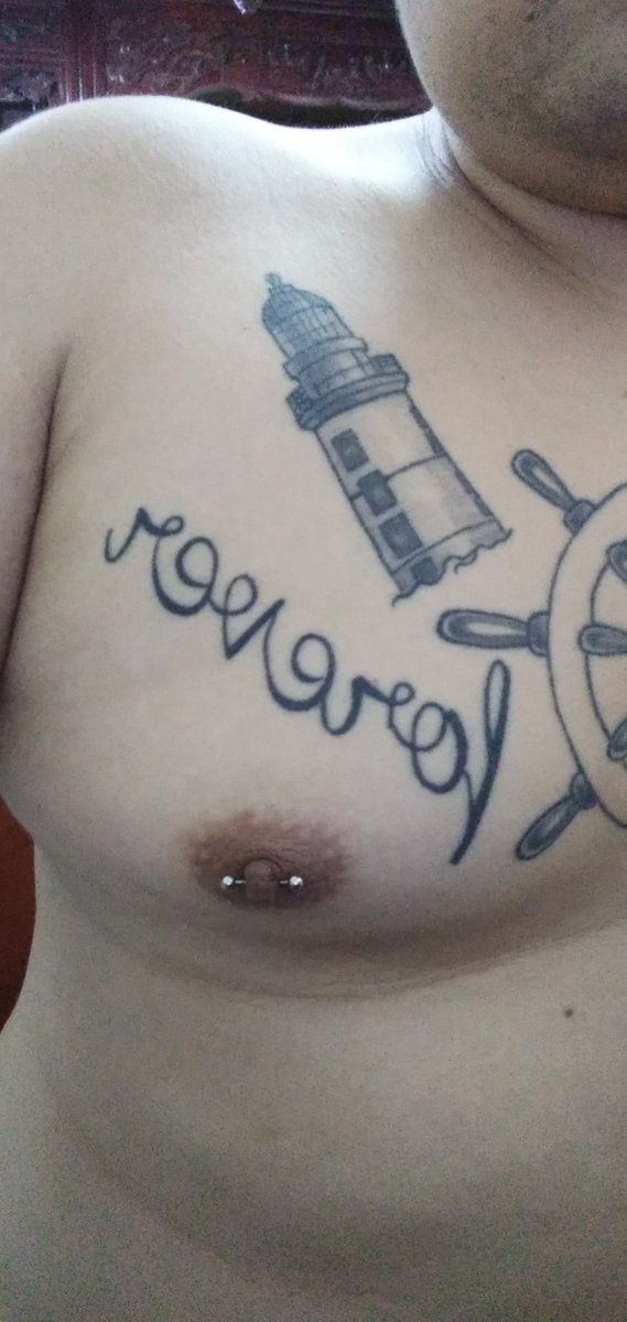 穿了一个环，等过一段时间，穿pa环！