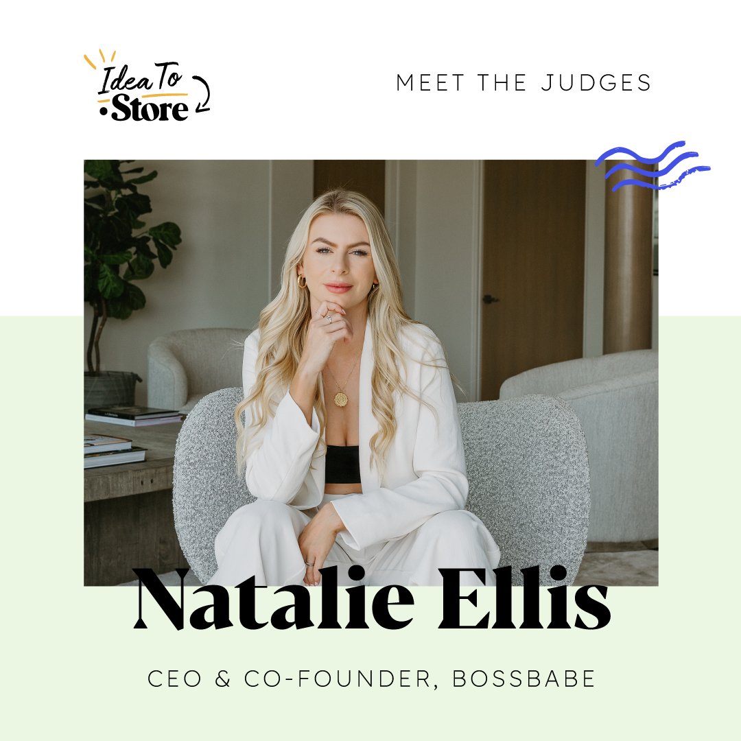 getdotstore's tweet photo. Meet #IdeaToStore contest judge Natalie Ellis, Co-Founder & CEO of @teambossbabe. She’s excited to hear YOUR idea for starting an online store. Participate now and you could soon be discussing your idea LIVE with her. Sign up at https://t.co/icFvvB9Oje. https://t.co/cUhFU3MlMB