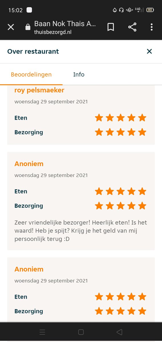 baannok9's tweet photo. Echt een grappige beoordeling https://t.co/2XUc5ajwfm