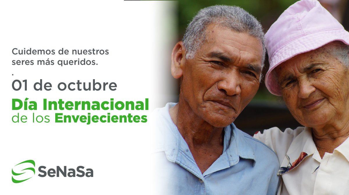 ARSSeNaSaRD's tweet photo. Hoy, día internacional de las personas envejecientes recordamos la importancia de cuidar estos pilares de la sociedad. Con nuestro programa #SeNaSacuidadeti les brindamos atención, para que tengan acceso al sistema de salud.

#ConmemorativosSeNaSa
#Díainternacionalenvejeciente https://t.co/cmhjRK1M4w