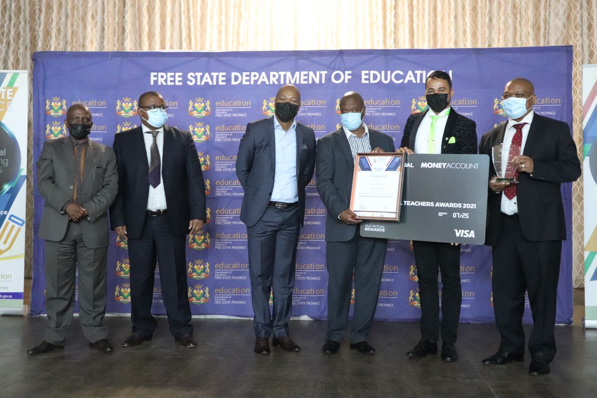 MECTateMakgoe's tweet photo. This afternoon we celebrated Free State Educators. Thank you for your dedication, perseverance and passion in teaching our learners. I will always say this, you are Simply The Best!#QualityEducationForAll #NTA @DBE_SA @DBE_NTA @MyKamva @TheCurriculumZA https://t.co/QGmDoBkmY1