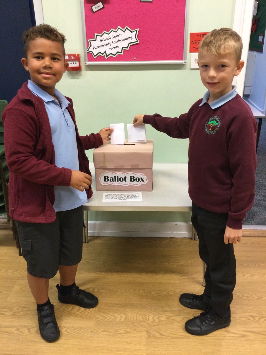 AlburghCE's tweet photo. Today was School Council election day! Children from #oaksclass read their manifestos and then the whole school voted in a secret ballot. Well done to those elected and to everyone who was brave enough to have a go #schoolcouncil #beproud #haveago https://t.co/e7XkOGUjQd
