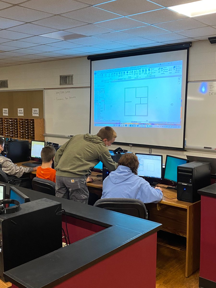 GarrardMiddle's tweet image. Mrs. Garner's STEM Classes visited the ATC's Engineering and Design Classes yesterday! We appreciate Mr. Taylor and his students for allowing us to visit their classroom!