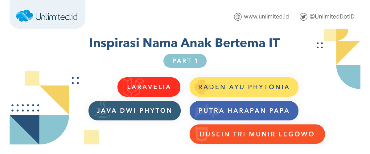 UnlimitedDotID's tweet image. Bisa nih disimpen dulu buat nanti pas udah mau punya anak. Sobat ada saran lain nggak?😜

#SobatUnlimited #tipswebsite #website #Unlimiteddotid #Webhosting #websitedesign #websitedevelopment #websitedesigner #anakit #namaanak