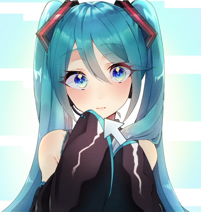 塗りの練習ミクさん! 