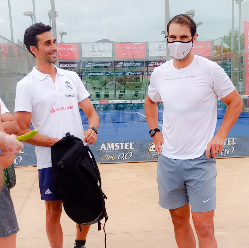 Fun_Realmadrid's tweet photo. #PadelSolidario #PadelFRealMadrid @adidas_padel  @SportsSantander https://t.co/t3xeBMcKxl