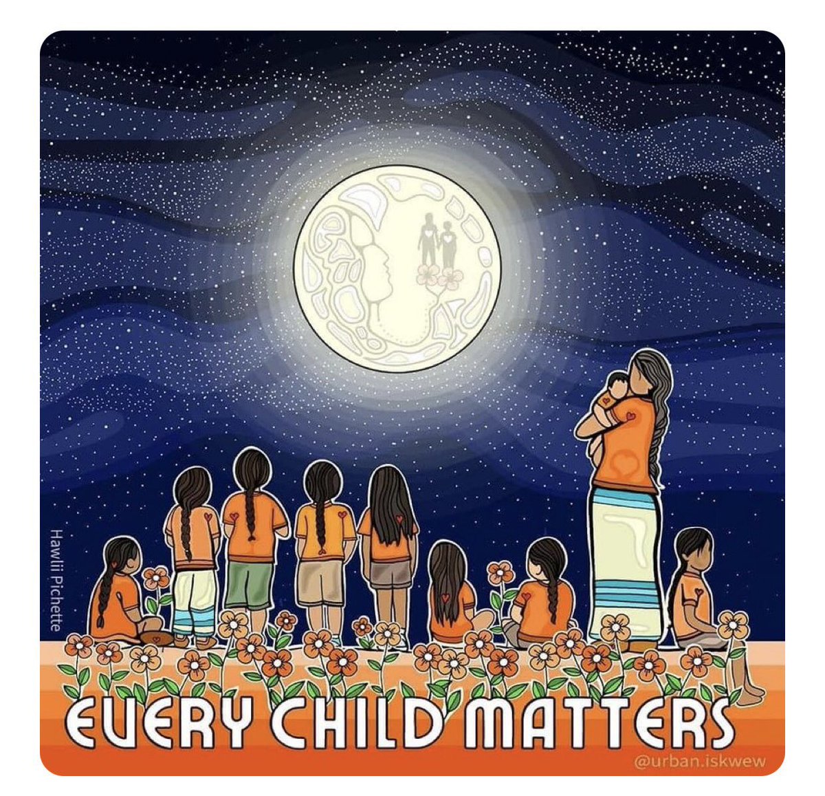 Just a reminder that #EveryChildMatters today too

If u made space in ur school community or classroom 2 include/honour Indigenous histories, knowledges, cultures Sept30- how can u continue to do that throughout the year? 
Don’t wait until #NIPD to show up for Indigenous Ss again