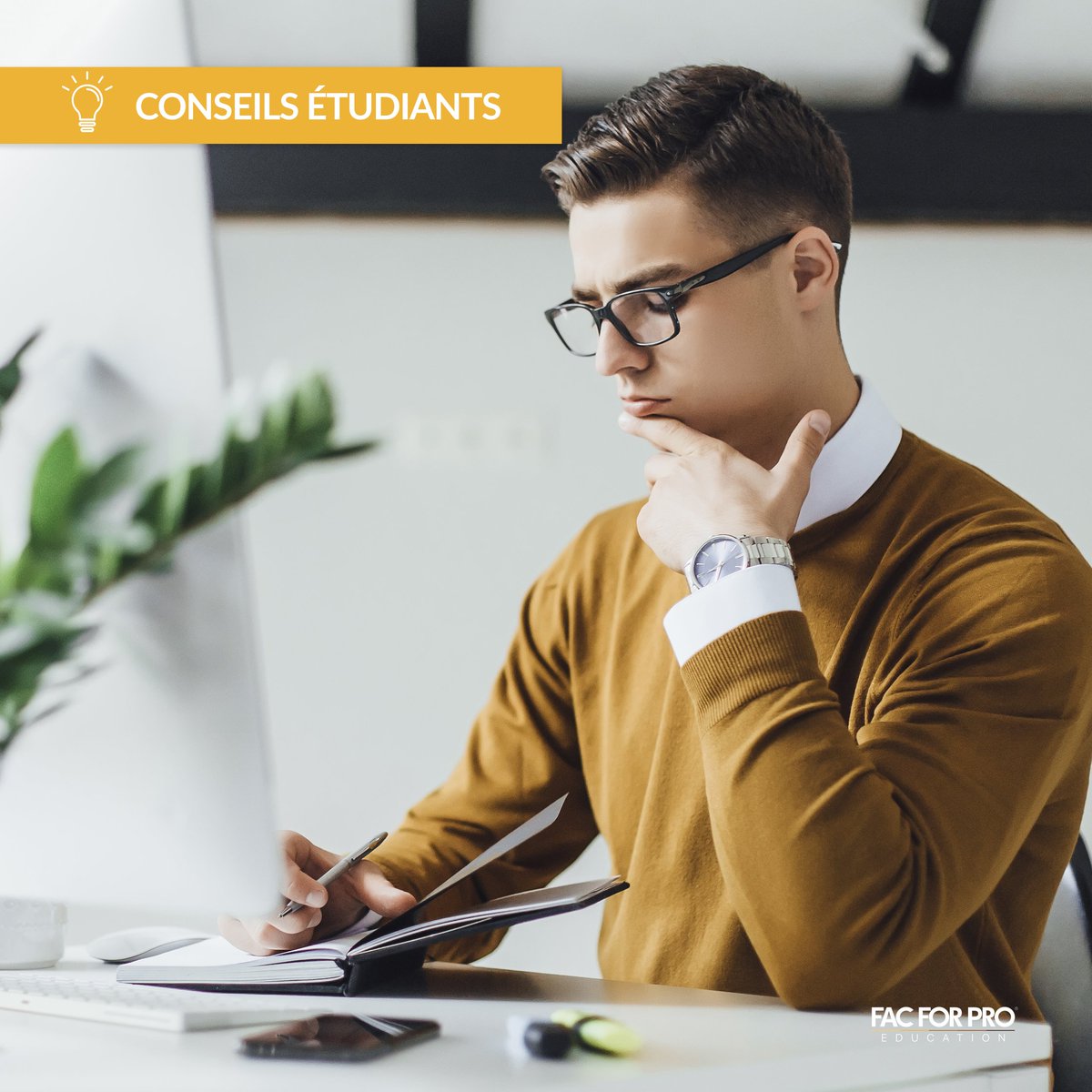 facforpro's tweet photo. Il peut être difficile de définir son projet professionnel quand on est étudiant. FAC FOR PRO EDUCATION vous donne aujourd’hui quelques #conseils sur cette question.

Retrouvez notre article en cliquant sur ce lien : https://t.co/61ihWkw5LT

Bonne lecture ! 👩‍💻 https://t.co/C67fDcjV7F