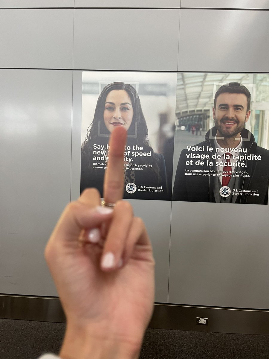 TayGoodman's tweet photo. @cityoftoronto Today i had one of the worst airport experiences at YYZ. Your staff truly can’t do their job &amp; made hundreds of people miss their flights. Change your sign https://t.co/ZRmL2li8cq