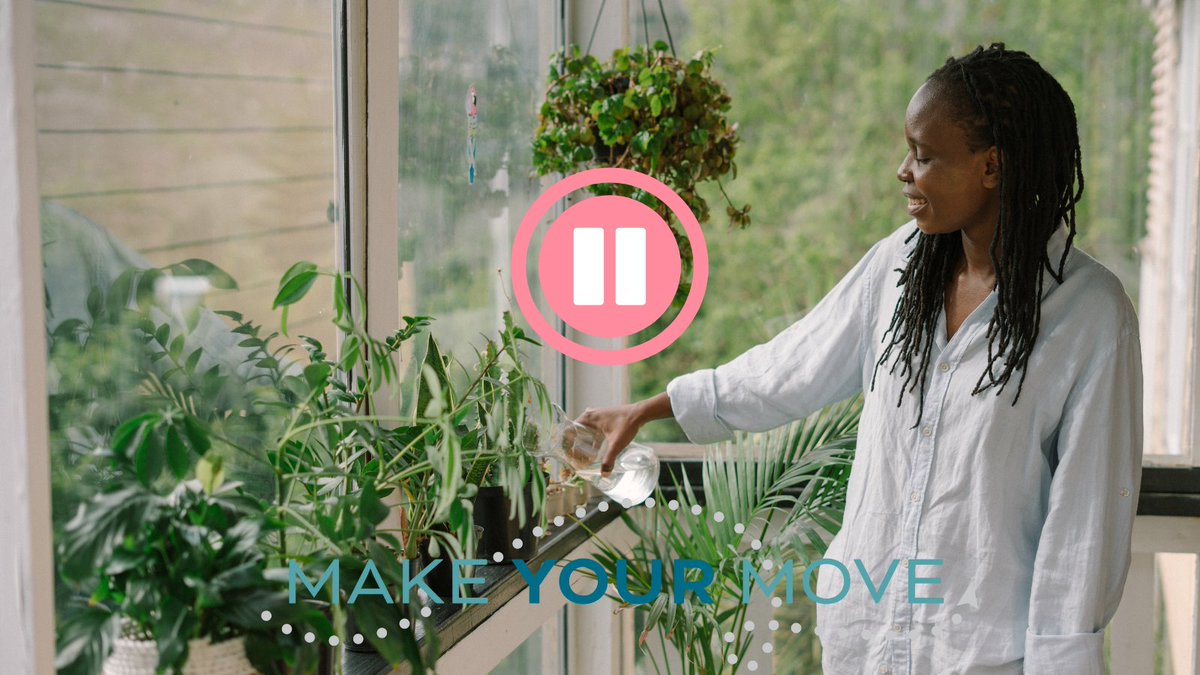 ✨We interrupt your Twitter feed &amp; invite you to pause✨

About to get up for a 2nd cup of coffee to power you through the end of day? Maybe your plants are thirsty too--take 5 and give them a drink! 

Disrupt your screen time and #MakeYourMoveAtWork. Your plants will thank u!🍀