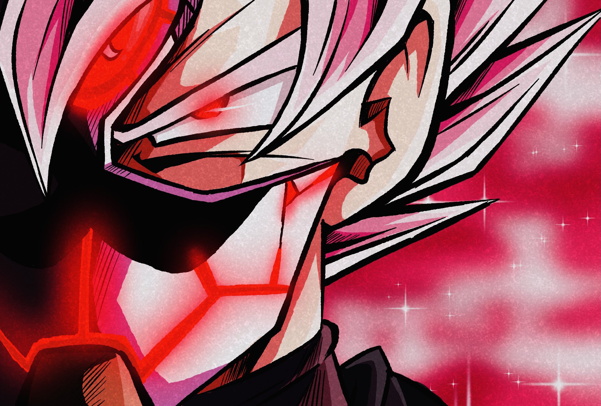かず 計画 ドラゴンボールヒーローズ 紅き仮面のサイヤ人 イラスト T Co Nzn7oe4him Twitter
