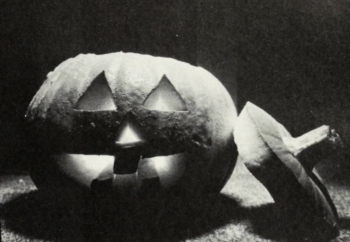 Happy October, Jacks! 

Thankfully, this photo from the 1982 Stone Fort yearbook is in black and white, so we won’t have any pesky orange in our feed. #JackOLantern