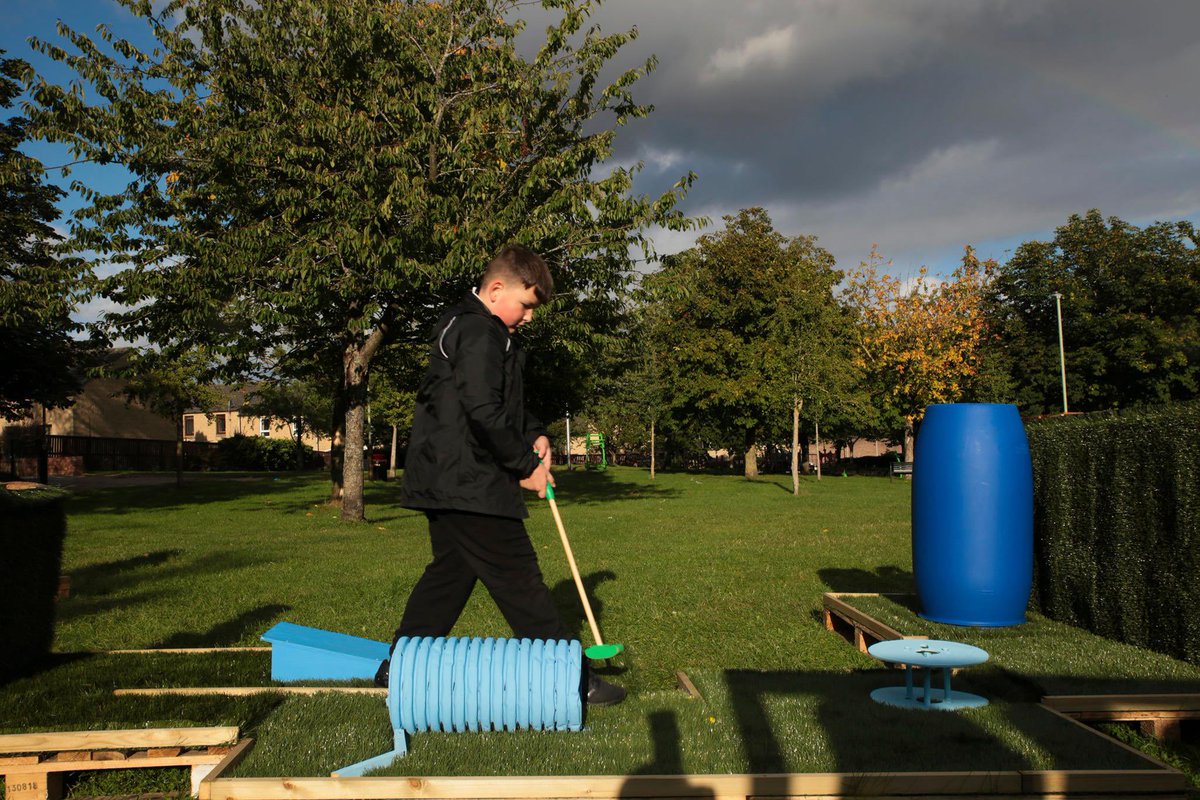 dnd_designfest's tweet image. Mini golf courses have been brought to life at Hilltown Park! Come along and play on the courses designed by locals - and have a go at creating your own! Here till Sunday, 12-7 #ddf21