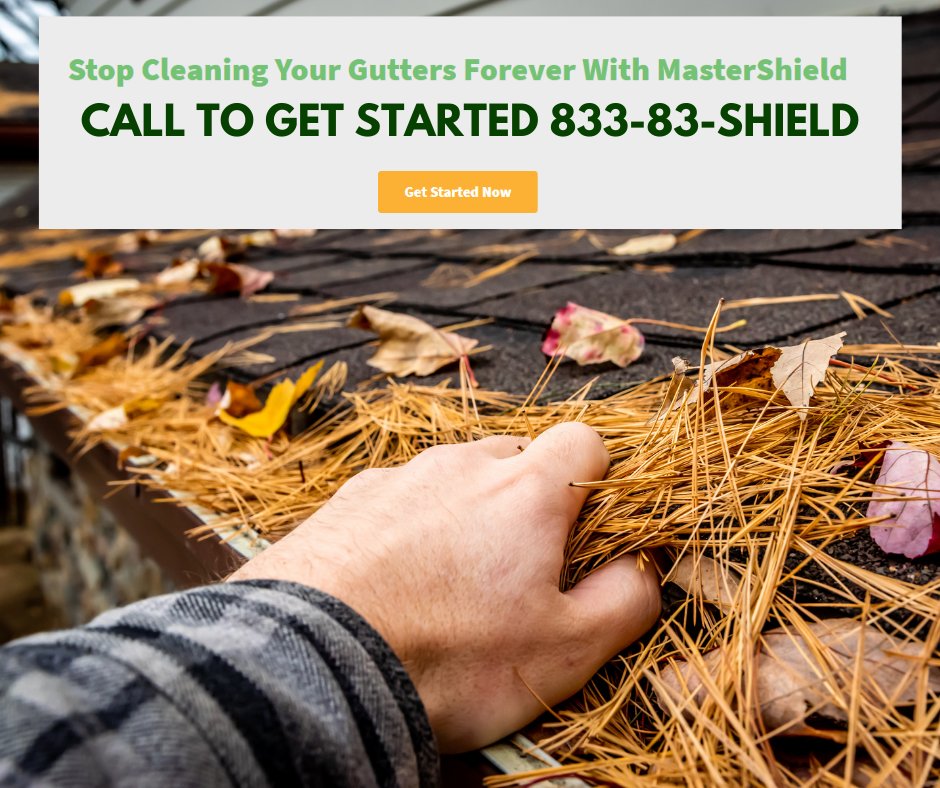 MastershieldKC's tweet photo. Happy October! 🍂 Ready to STOP worrying about your gutters, forever? 

📲 Call us for a Fast, Easy and FREE ESTIMATE today! 833-83-SHIELD https://t.co/8zpXMzNlXj