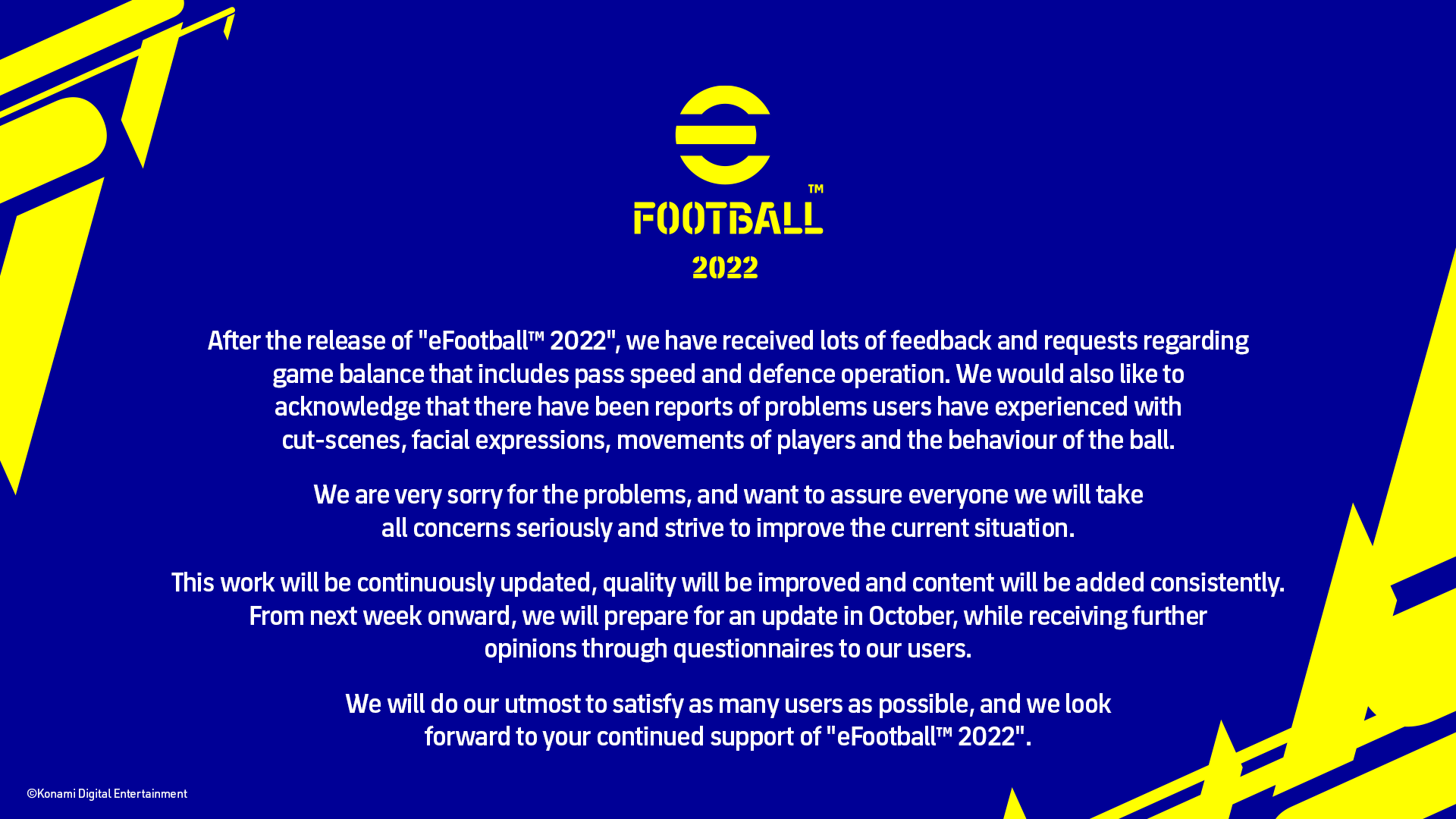 2022 efootball eFootball™ 2022