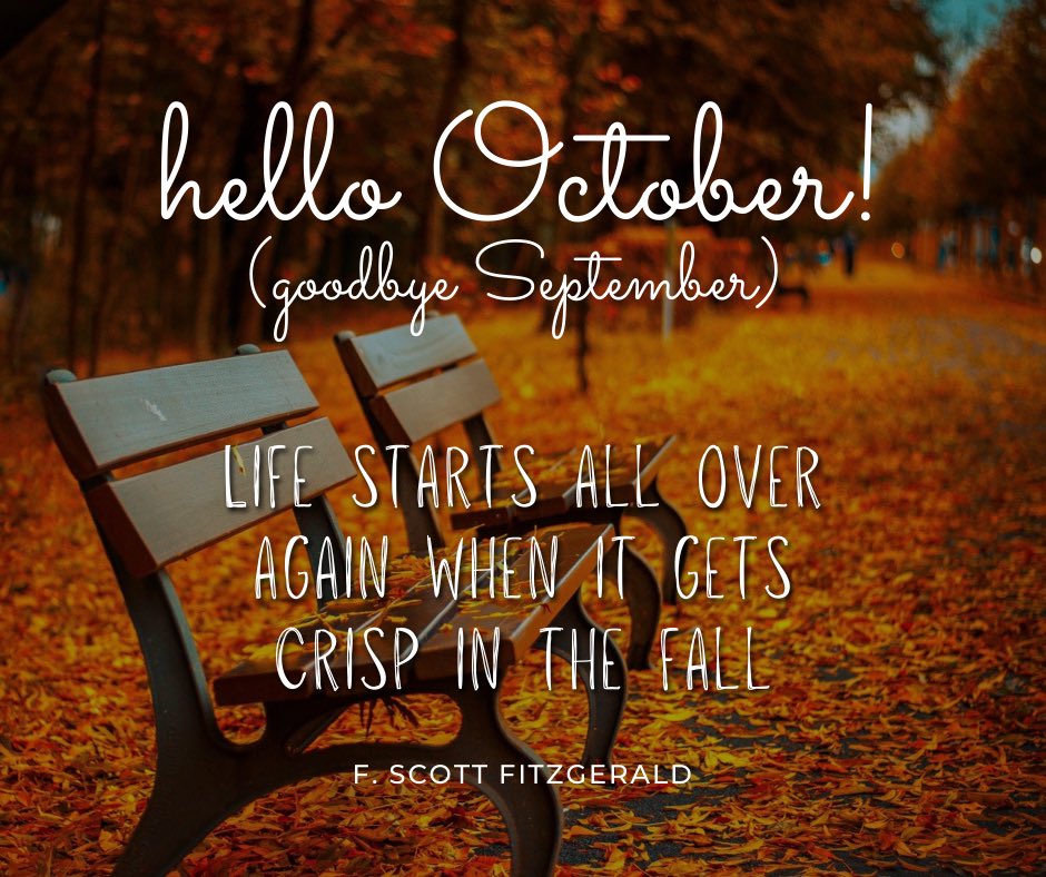 newmoonrays60's tweet photo. 🧡🤎💛 Hello October. My favorite month. My favorite season. Be my favorite month this year. 

September was so very hard…October, please be kind. 🤍 https://t.co/UisClTiTkJ