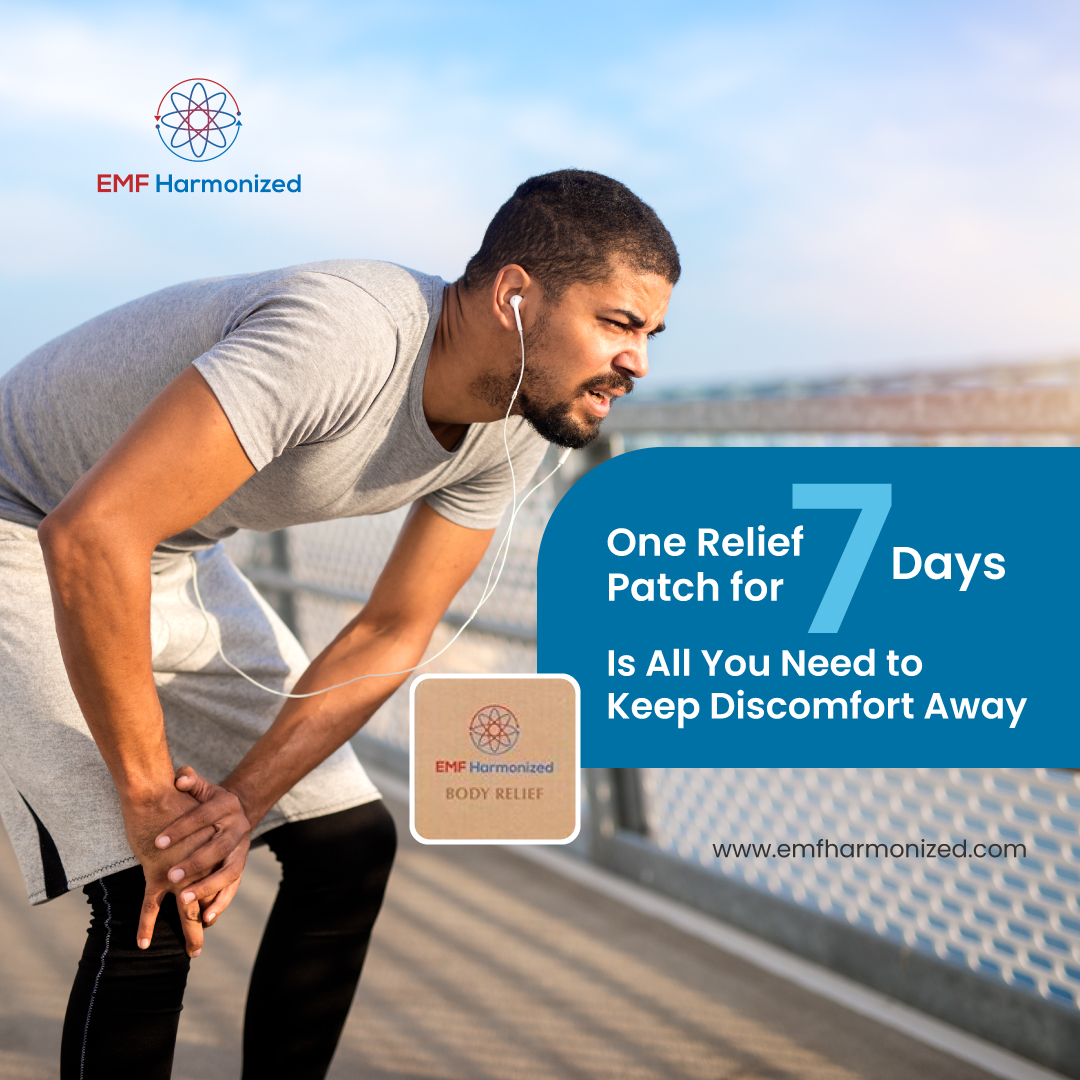 EMFHarmonized's tweet image. Put on body relief patches reusable for 7 days with #frequency-infused design for effective targeted therapy for body discomfort: bit.ly/3jEAP63.  #reliefpatch #emfprotector #alternativehealth
