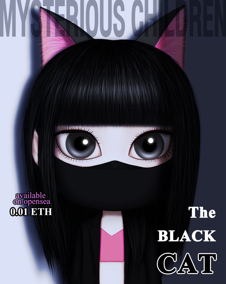 aaaphiwattt's tweet photo. New Drop "The Black Cat" She is smart, clever, charming, careful and she really likes black color.

Availiable on : https://t.co/SraY5Ekvle

#opensea #NFTThaicommunity #NFTCommunity #nftcollector #NFTcollectibles #Cryptoart #NFTTHAILAND #NFT #NFTarts #NFTcollection https://t.co/iSiXpSLeXy