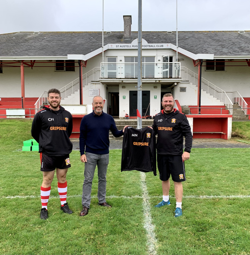Gripsure is proud to be sponsoring <a href="/StAustellRFC/">St Austell RFC</a> again this year for the upcoming season with pre-match hoodies. We’re also proud to again sponsor First team prop Charlie Nicholson in what should be an exciting and challenging season in South West One. Good luck Saints! #COYS