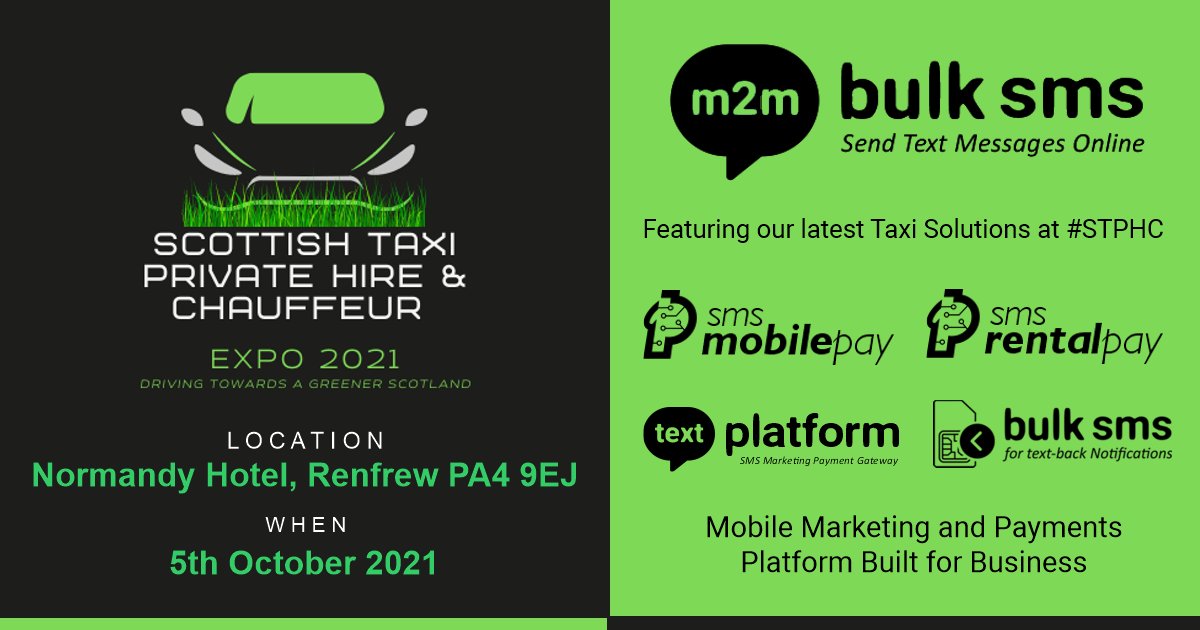 smsmobilepay's tweet image. SMS Mobile Pay featuring #PayByLink #TextBack #BulkSMS at #STPHC 5th October 2021. Register here for FREE ticket &amp;gt;&amp;gt;&amp;gt; 1ye5.short.gy/STPHC2021