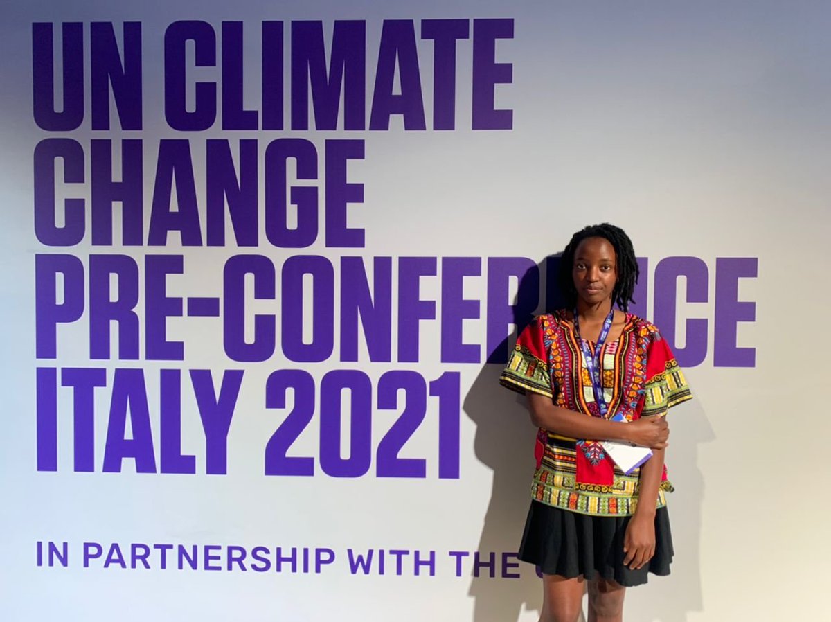 Strong young African women fighting for a better and just climate, planet earth and governance system. There is no #PlanetB. #youth4climatedebates #Youth4Climate #drivingambition 
@PreCop26ITA @vanessa_vash @lizwathuti   
@Riseupmovt @KarishmaAnsaram