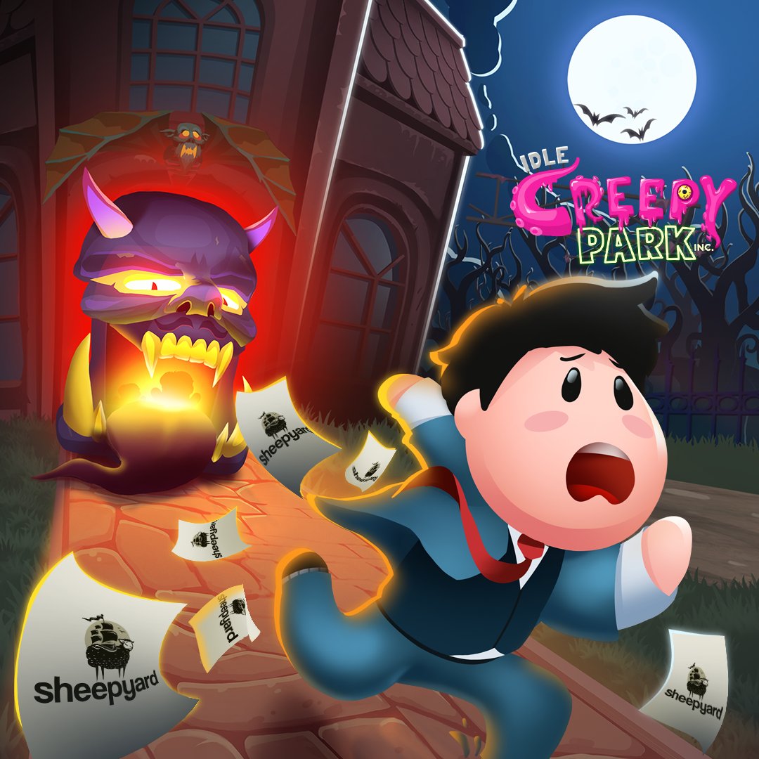Sheepyard2019's tweet photo. Idle Creepy Park premiered on Google Play and App Store! 
Are you brave enough to enter an adventure park full of creepy monsters?
Check it on:
Android: https://t.co/mzaiQGk5de...
iOS: https://t.co/t8vUmIpY3h https://t.co/vLkFKTCopC