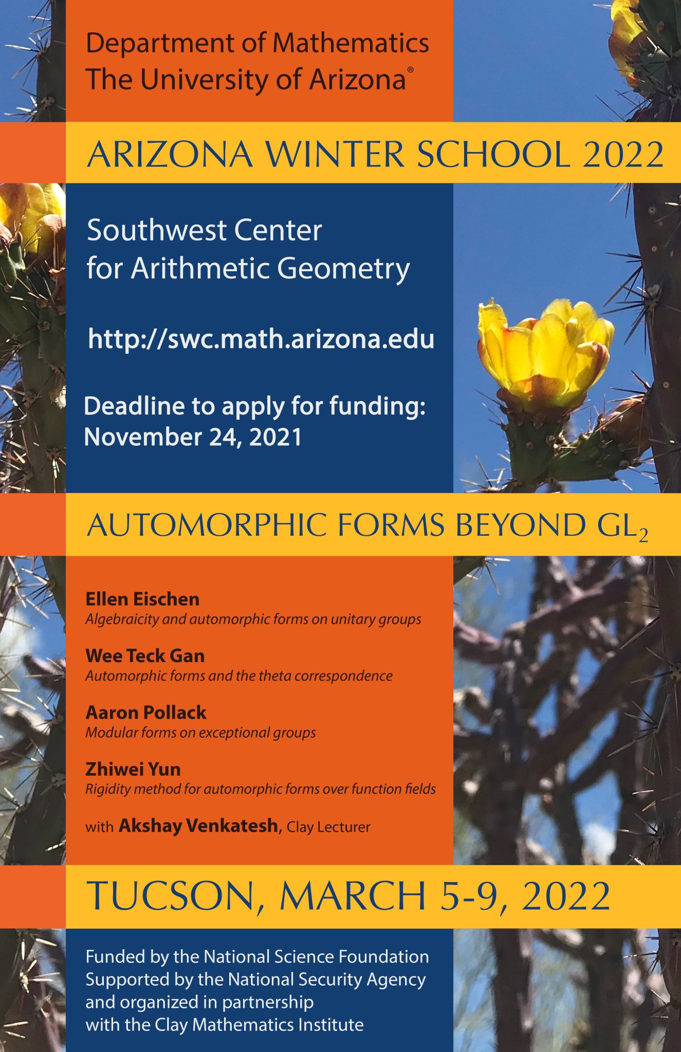 Arizona Winter School on Twitter "Registration for the 2022 AWS on